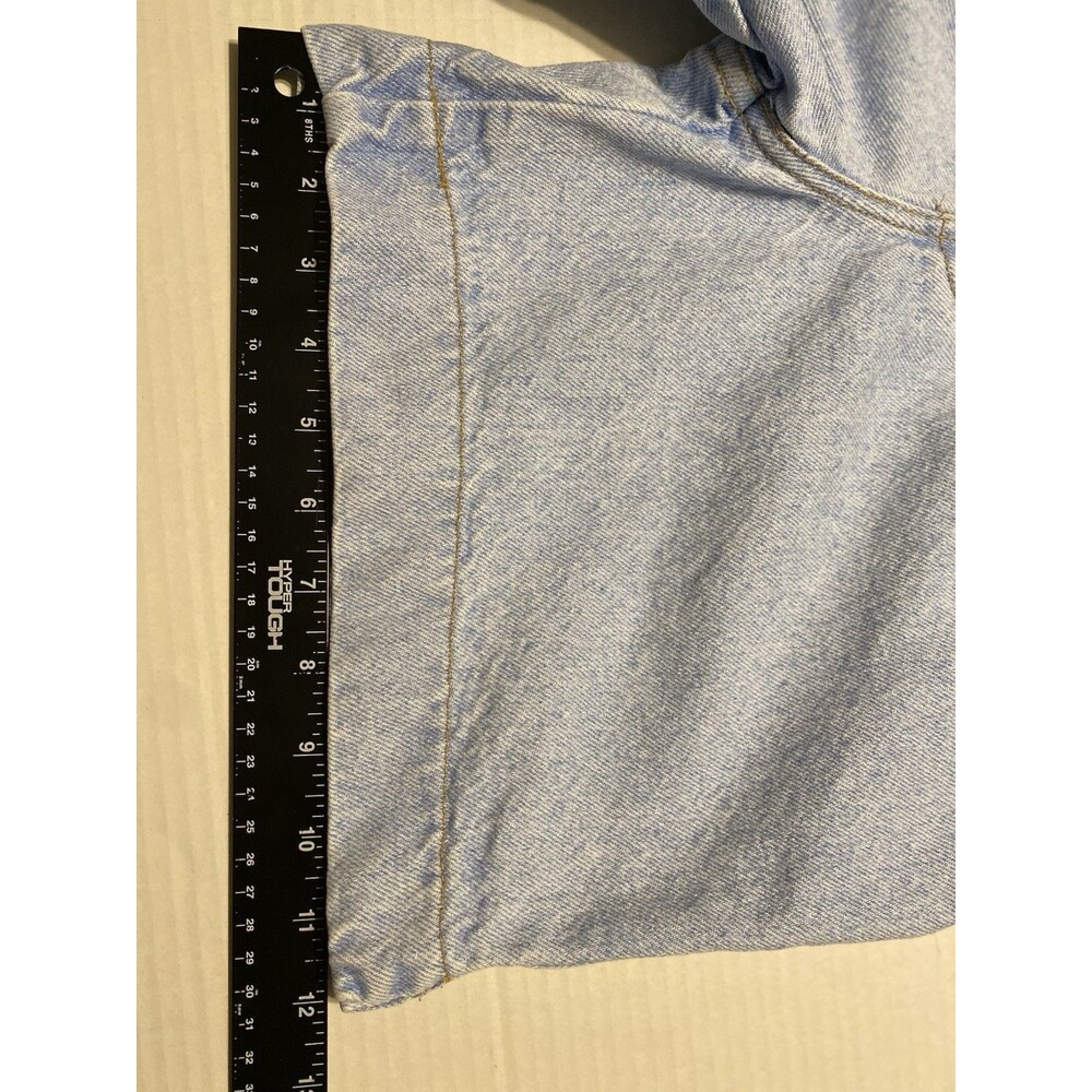 Native Blue Levi’s Jeans Women Size 3 Blue Mom Light Wash Denim Shorts 80s VTG - Picture 14 of 16